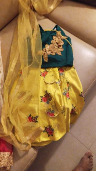 lehenga choli for 3 year old